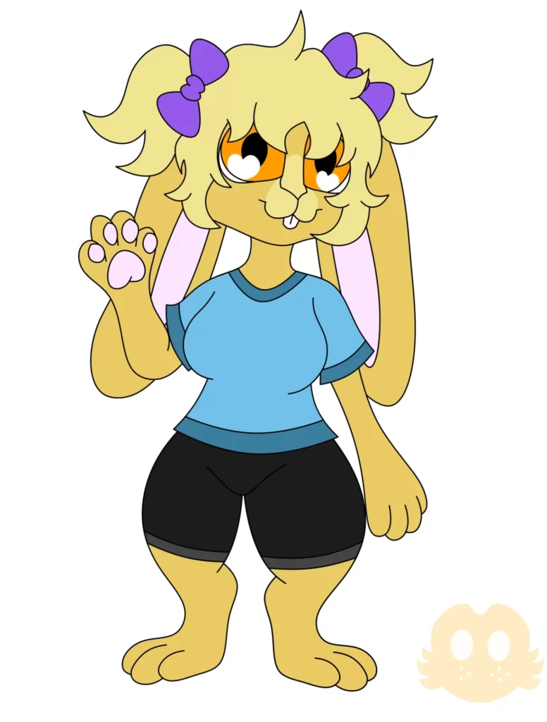 Desenho da Melissa com as Roupas